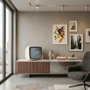 Televisore Vintage – Estetica Space Age anni '70